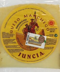 Alternative view of Spanish Juncia Queso Manchego Sheep Cheese (3 months)